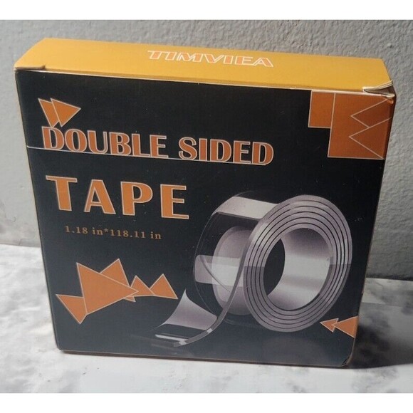 Double Sided Tape, 3M/10ft Nano Tape Heavy Duty Multipurpose Removable Adhesive - Picture 3 of 7
